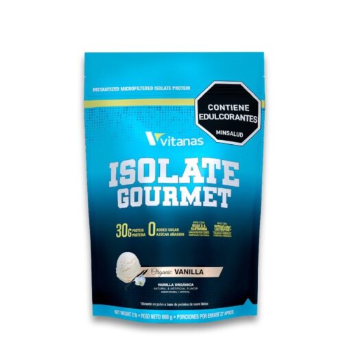ISOLATE GOURMET X 2 LBS. VANILLA ORGANICA Vitanas 2 Lbs